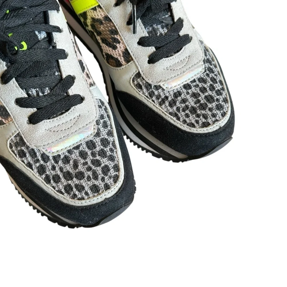 Gioseppo Women's Leopard Print Sneakers Size 8.5